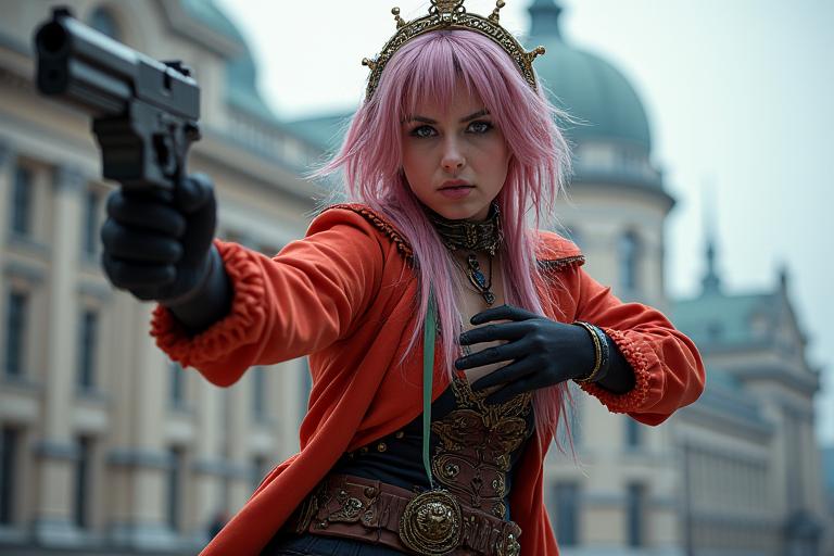 Charakterstarkes Cosplay-Shooting in Wien